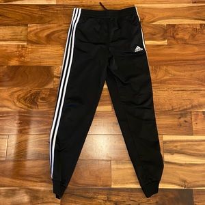 Youth Black Adidas Joggers